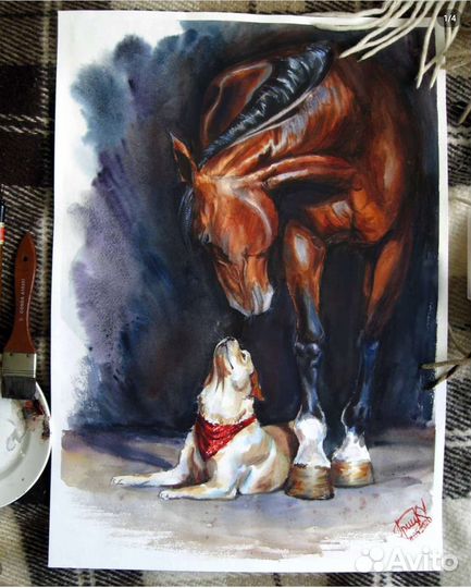 Портрет животного на заказ