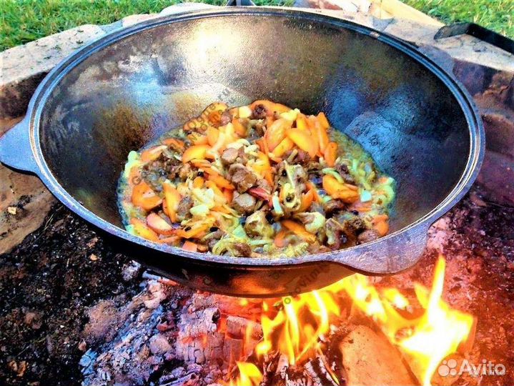 Чугунный казан (новый)