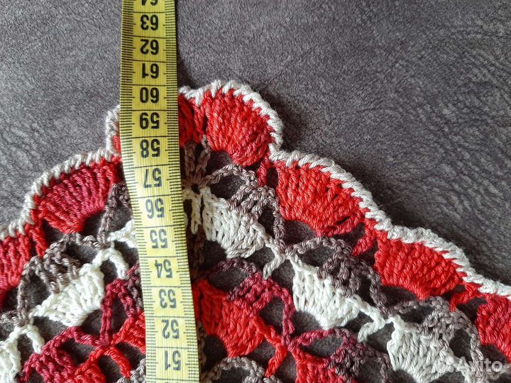 Шаль, бактус, платок (вяжу крючком)