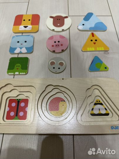 Djeco рамка вкладыш