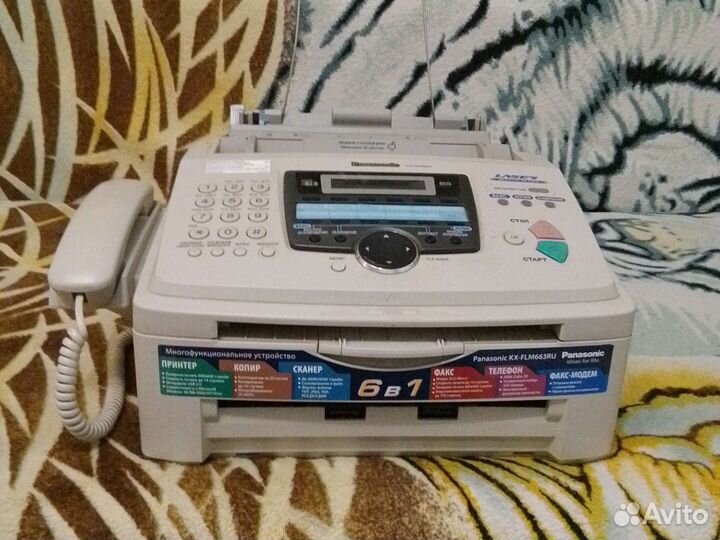 Принтер, сканер, копир, panasonic