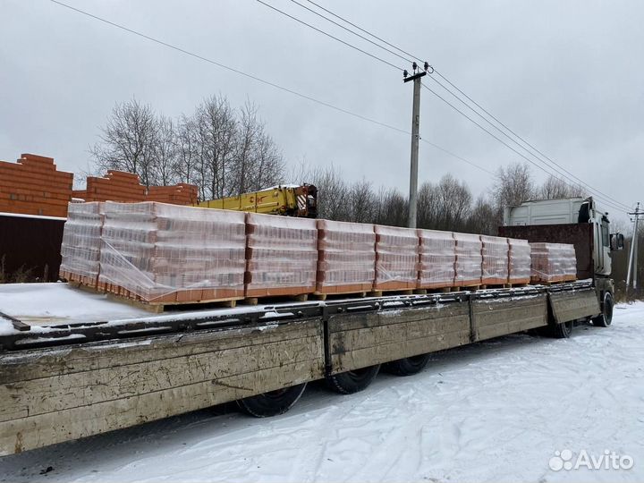 Кирпич строительный гладкий