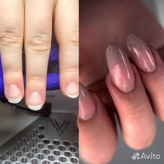 Модель на наращивание ногтей