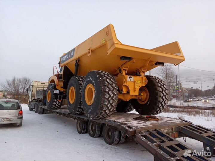 Аренда трала, шаланды, полуприцеп, негабарит