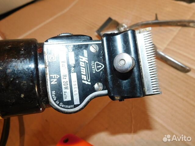 Старинная,Германская машинка для стрижки волос Ком