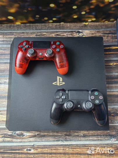 Sony PS4 pro 1tb +2 джойстика