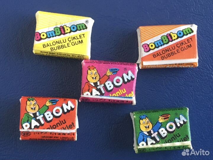 Вкладыши от жевачки (жвачка- конфета -90х)