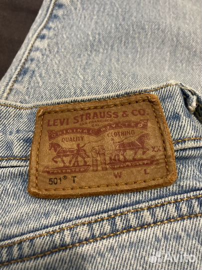 Джинсы женские levis 501 w25