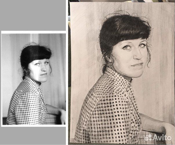 Портрет по фото, картины, художник