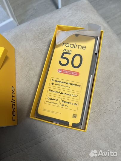 realme Note 50, 3/64 ГБ