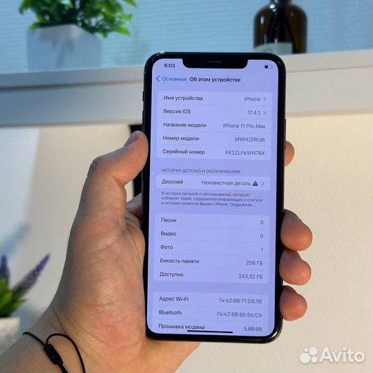 iPhone 11 Pro Max, 256 ГБ