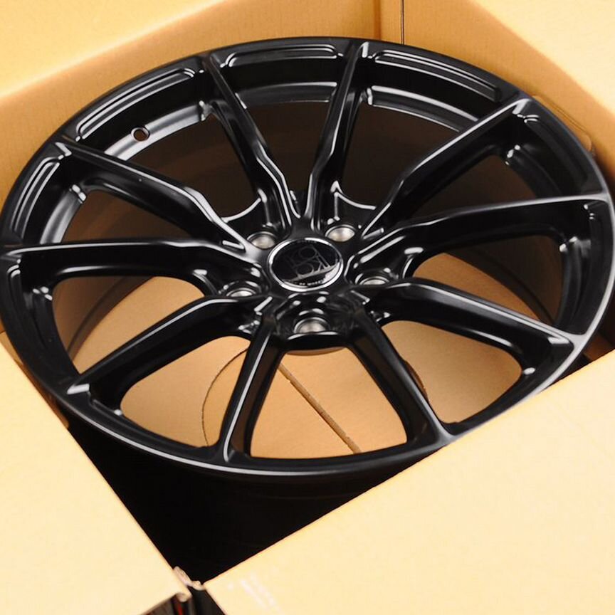 Диски KoKo Kuture FF593 7.5x17/5x112 D66.45 ET38 50 Matte Black литой