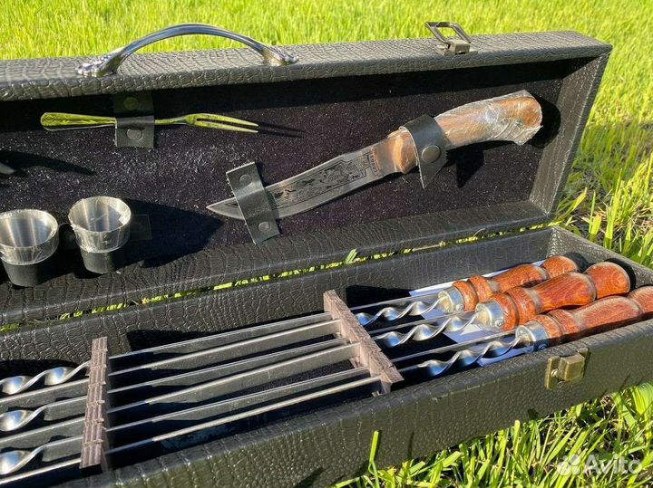 Шашлычный набор шампура