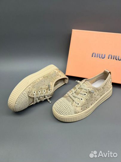 Кеды MIU MIU