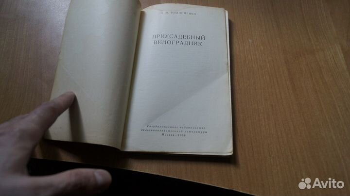 4297,1 Приусадебный виноградник. 1958 г. Авт. Фил