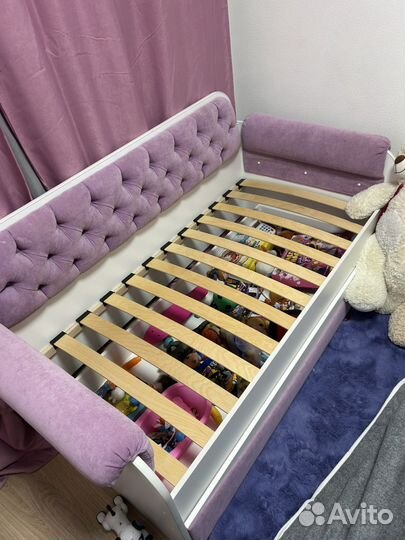 Кровать детская с выдвижеым ящиком