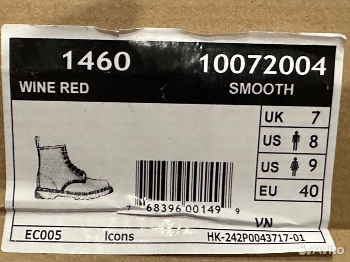 Ботинки женские зимние 38-39 размер dr. Martens