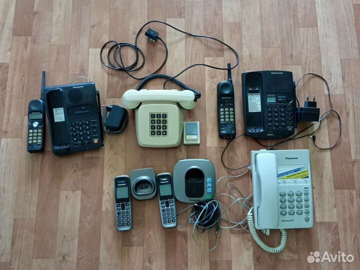 Телефон стационарный радиотелефон, кнопочный б/у