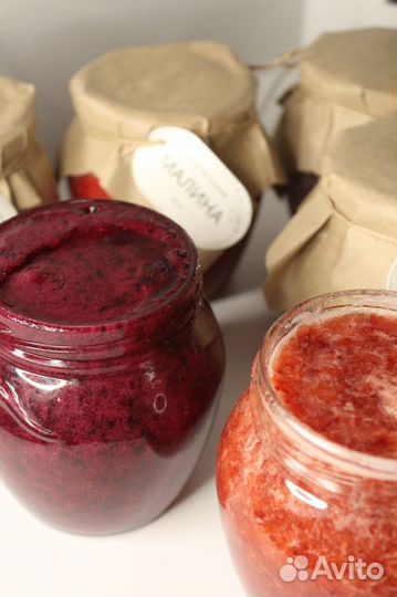 Ягода перетертая С сахаром