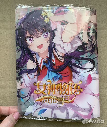 Альбом байндер биндер для карт аниме девочка тян