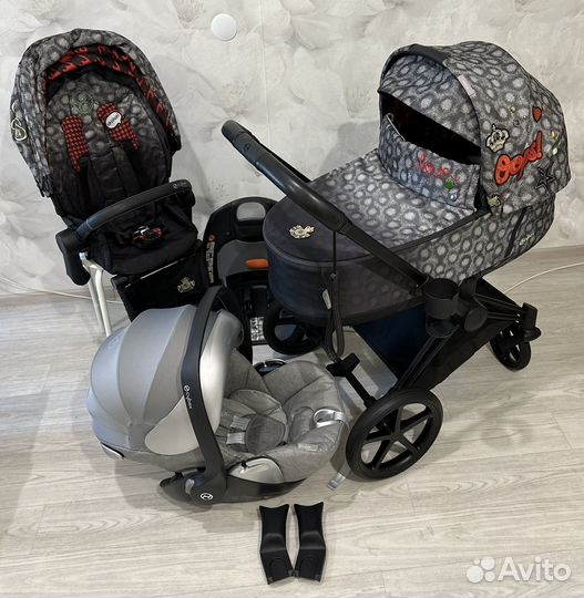 Коляска Cybex Priam III FE Rebellious 3 в 1