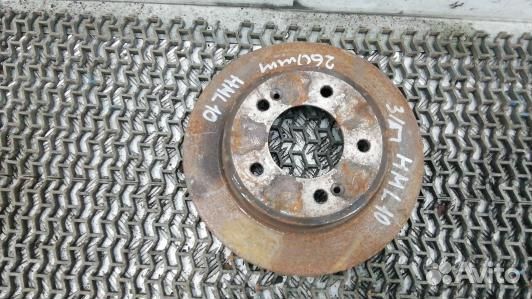 Диск тормозной задний KIA CEE'D 2 (JD) (HML10LR02)