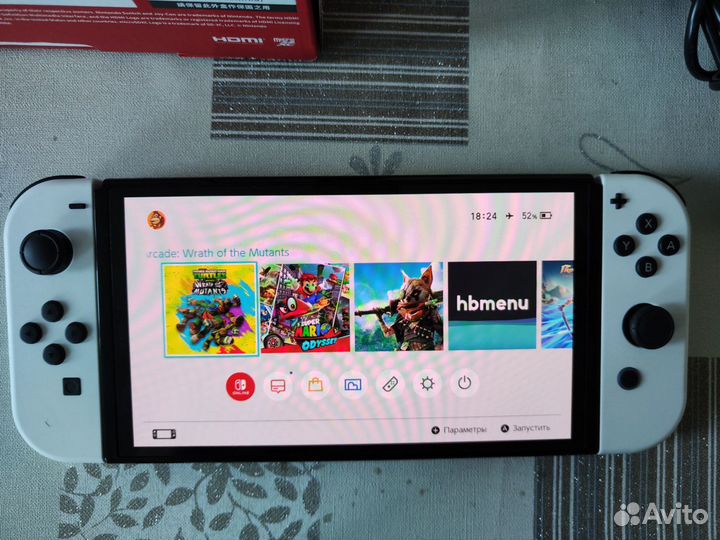 Nintendo switch oled прошитая