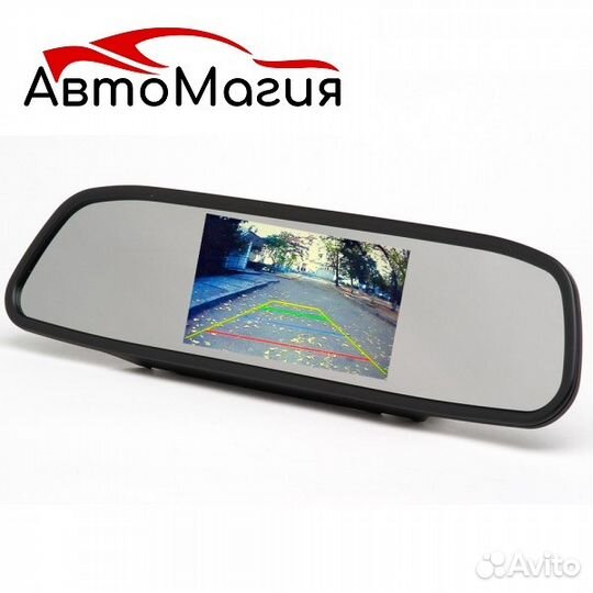 Зеркало заднего вида с монитором