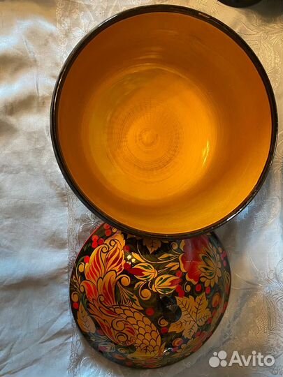 Хохлома. Братина и сахарница