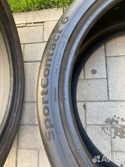 Continental SportContact 6 285/35 R22