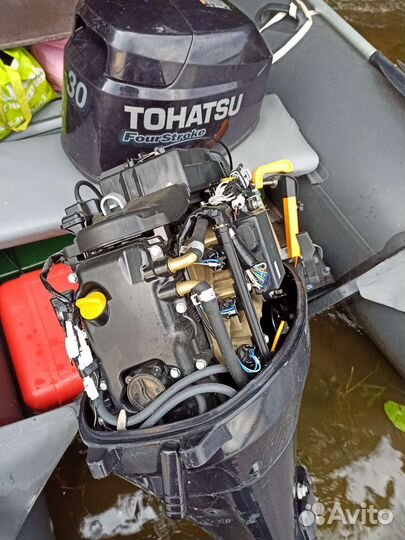 Пвх лодка Титан-480+мотор 4-х тактный Tohatsu 30