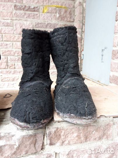 Сапоги резиновые с теплыми вкладышами