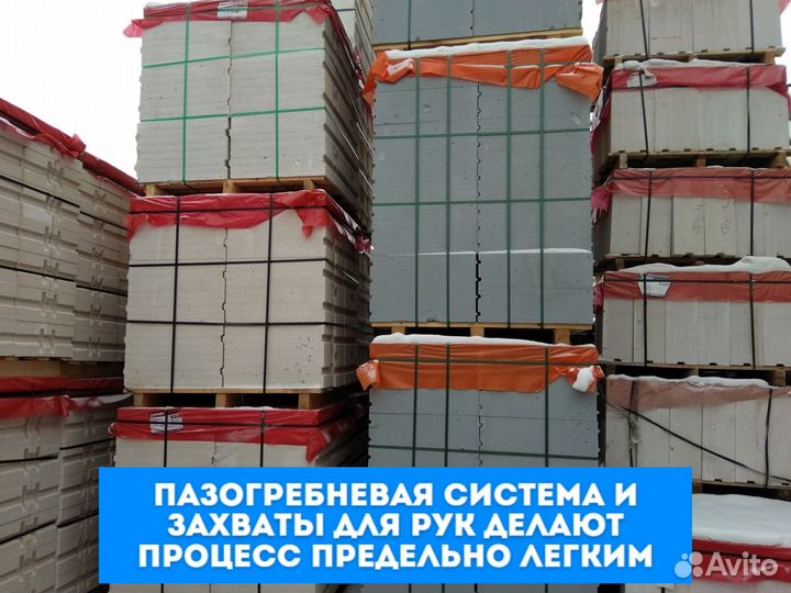 Газоблок. Газобетон с доставкой от завода