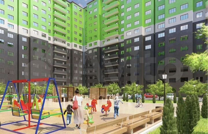 1-к. квартира, 54,7 м², 12/14 эт.
