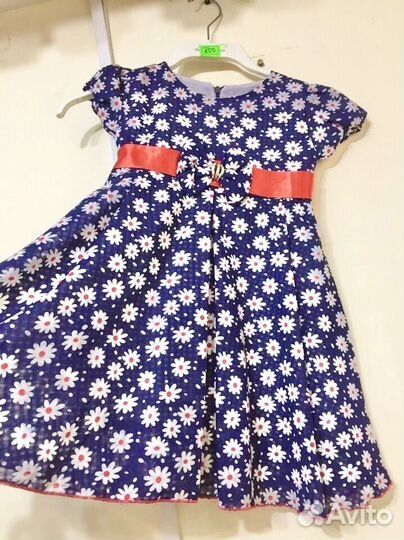 Детское нарядное платье 104