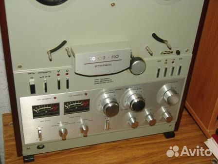 Катушечный магнитофон и катушки