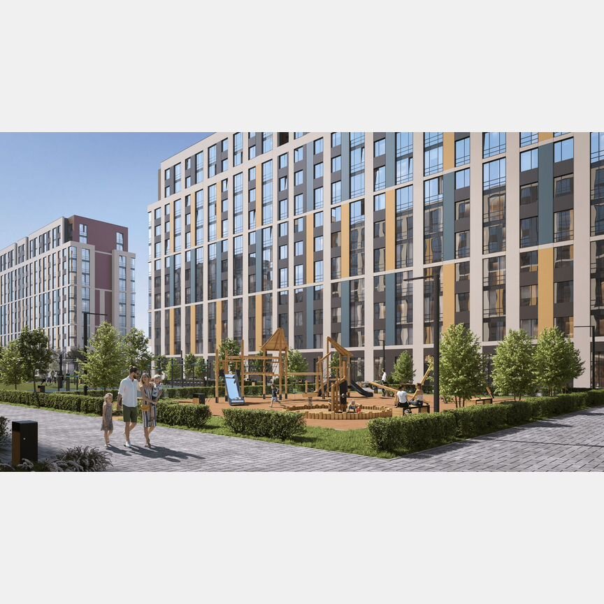3-к. квартира, 53,4 м², 2/12 эт.