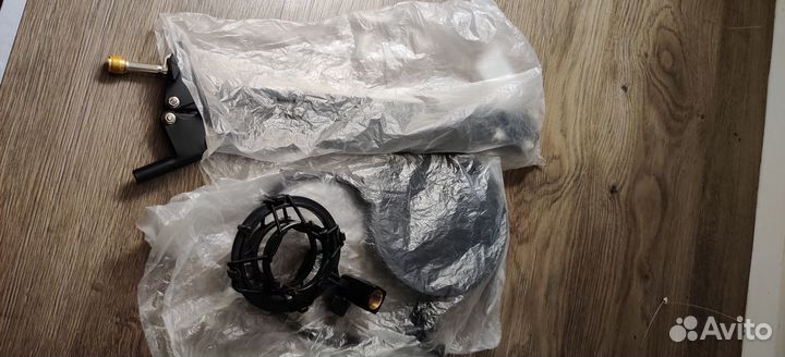 Пантограф для микрофона + паук+поп фильтр