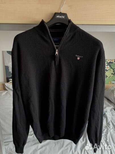 Джемпер на молнии мужской gant