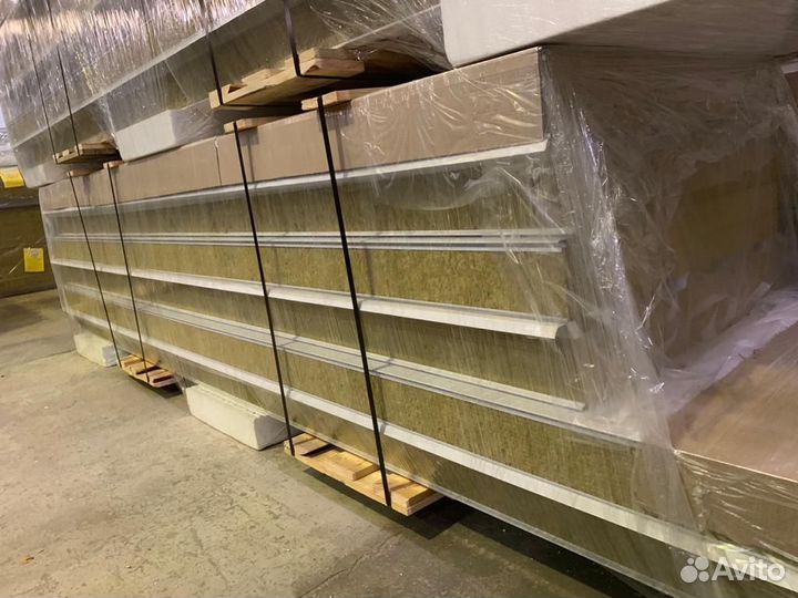 Сэндвич панели стеновые Мин Вата, пир,пур, Базальт