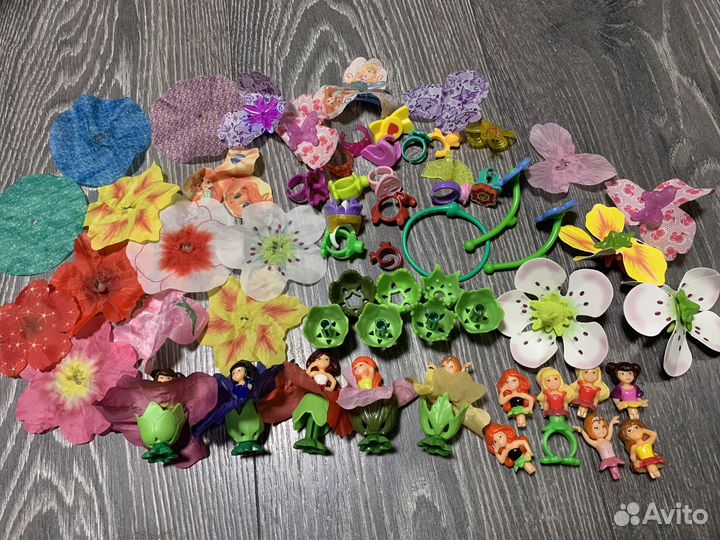 Цветочные феи киндер сюрприз