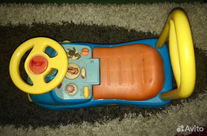 Машина-Каталка с ручкой Disney