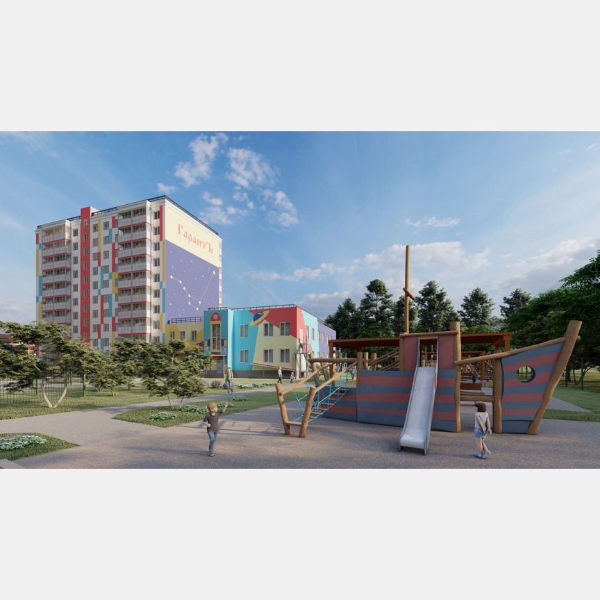 1-к. квартира, 40 м², 1/10 эт.