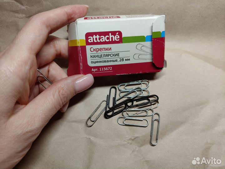 Бронь для Grigorieva Скрепки канцелярские