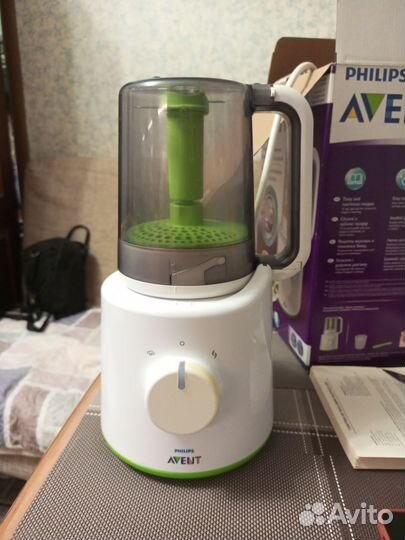 Пароварка - блендер philips avent