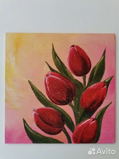 Картины акрил на холстах