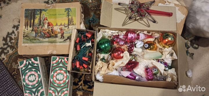 Новогодние игрушки СССР