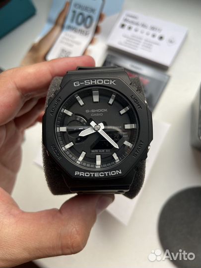 Часы casio g shock ga-2100-1aer оригинал