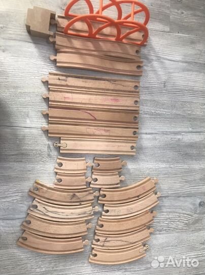 Деревянная железная дорога IKEA