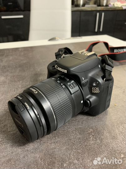 Зеркальный фотоаппарат canon eos100D